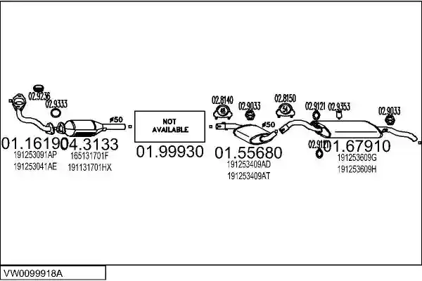 MTS VW0099918A123319