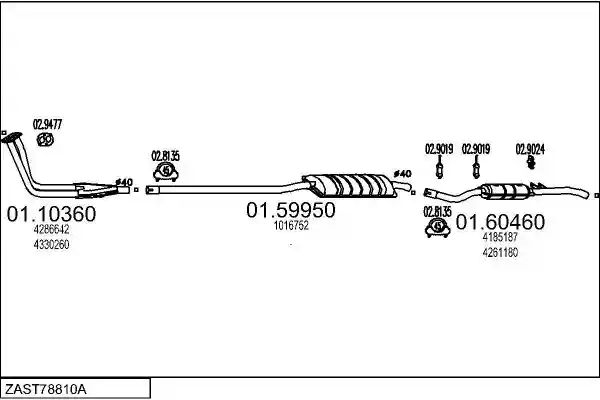 MTS ZAST78810A014249