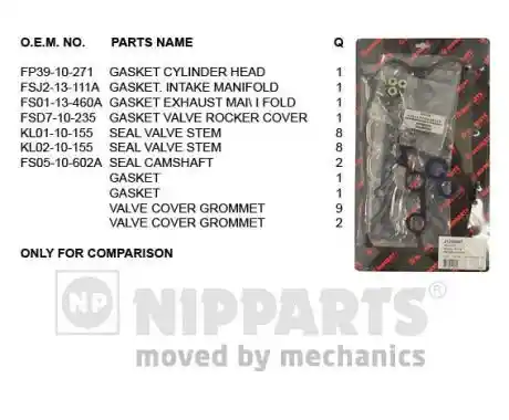NIPPARTS J1243097 NIPPARTS J1243097