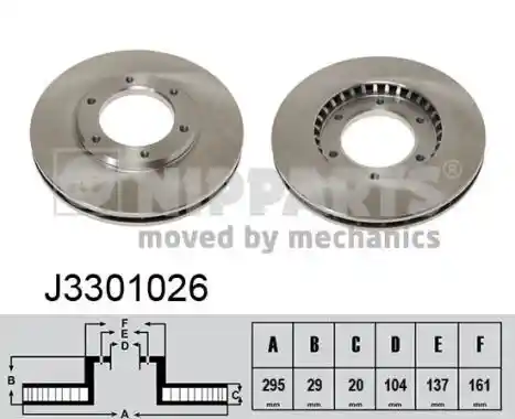 NIPPARTS J3301026 NIPPARTS J3301026