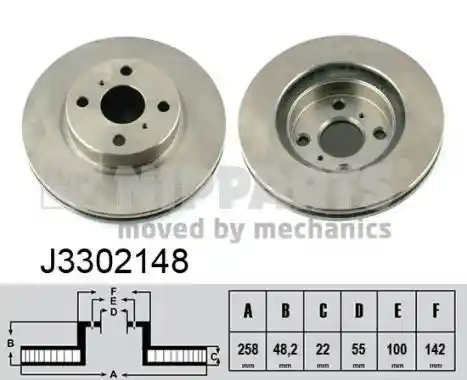NIPPARTS J3302148 NIPPARTS J3302148