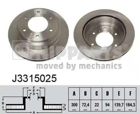 NIPPARTS J3315025 NIPPARTS J3315025