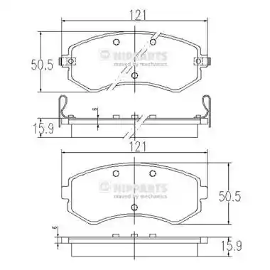 NIPPARTS J3601060