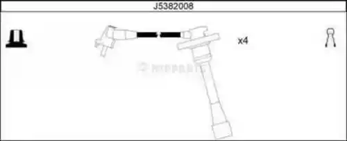 NIPPARTS J5382008 NIPPARTS J5382008