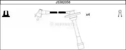 NIPPARTS J5382058 NIPPARTS J5382058