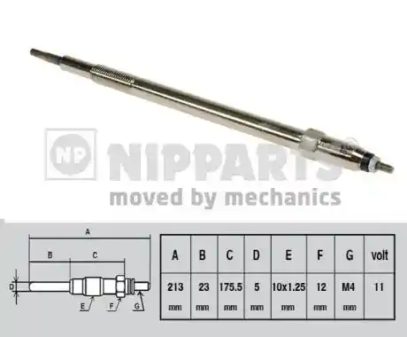 NIPPARTS J5711027 NIPPARTS J5711027