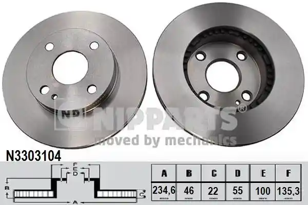 NIPPARTS N3303104