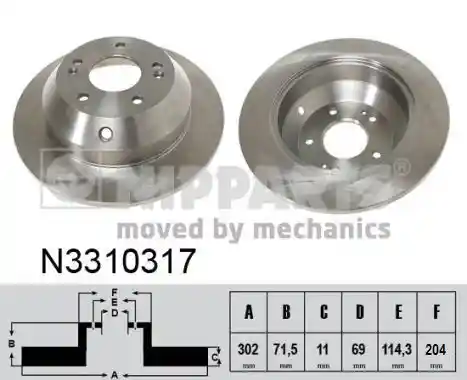 NIPPARTS N3310317