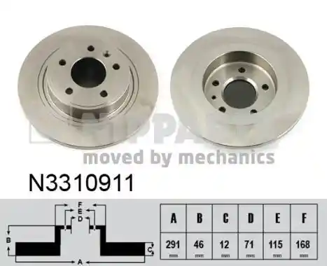 NIPPARTS N3310911 NIPPARTS N3310911