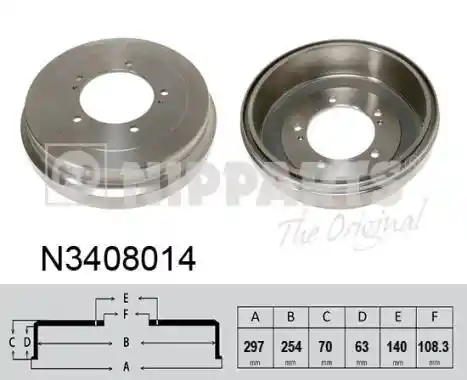 NIPPARTS N3408014 NIPPARTS N3408014