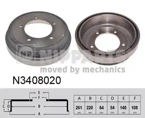 NIPPARTS N3408020 NIPPARTS N3408020