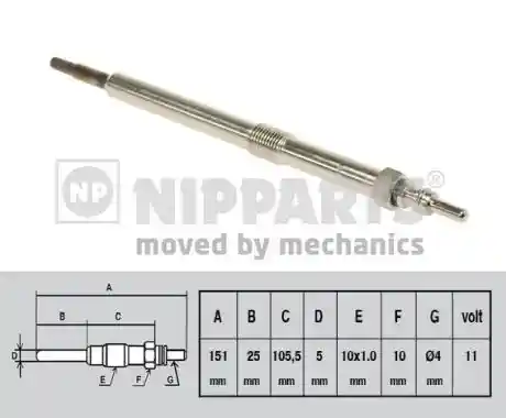 NIPPARTS N5711031 NIPPARTS N5711031