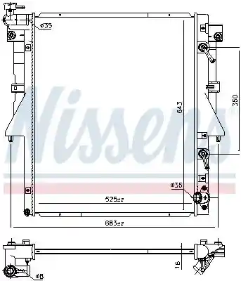 NISSENS 606548 NISSENS 606548