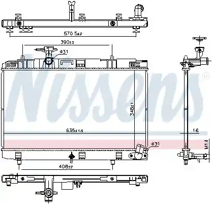 NISSENS 607106