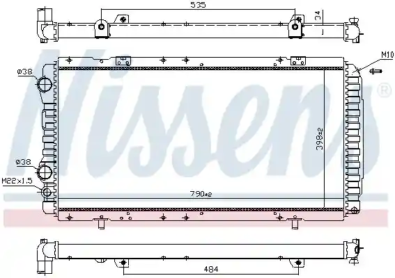 NISSENS 61390 NISSENS 61390