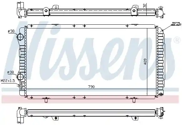 NISSENS 61390A NISSENS 61390A