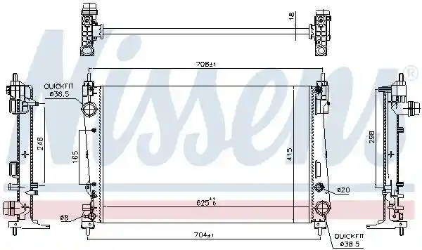 NISSENS 617864 NISSENS 617864