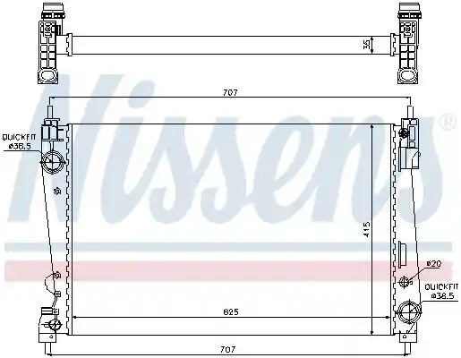 NISSENS 61916 NISSENS 61916