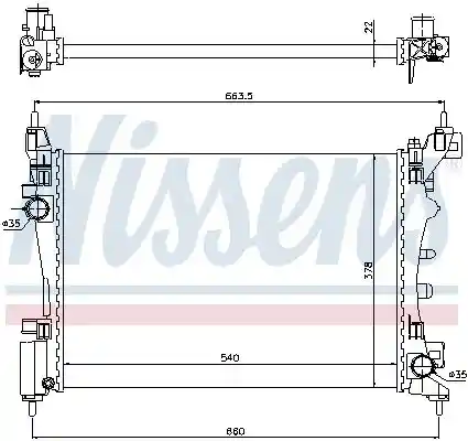 NISSENS 61917 NISSENS 61917