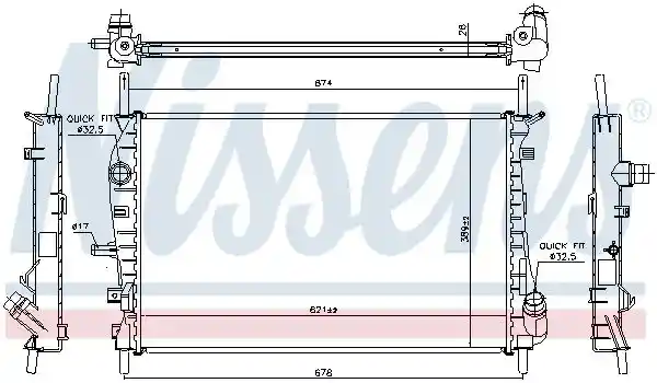 NISSENS 62023A