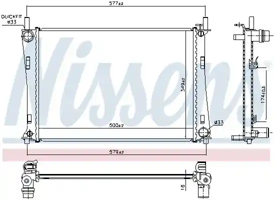NISSENS 62028A