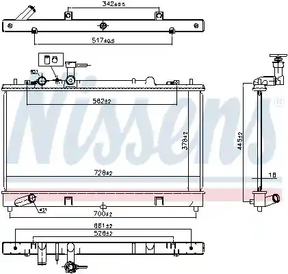 NISSENS 62464A