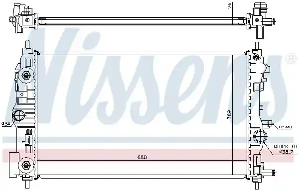 NISSENS 630724 NISSENS 630724