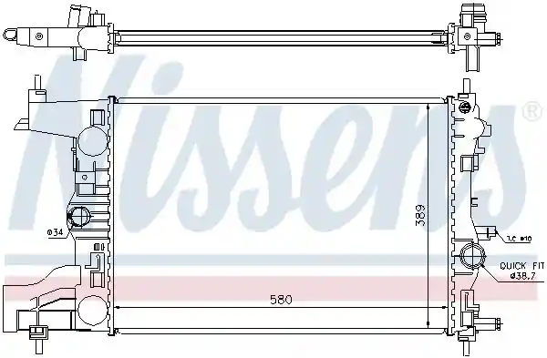 NISSENS 630725 NISSENS 630725