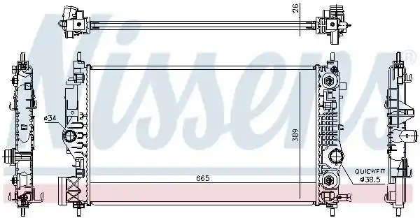 NISSENS 630762 NISSENS 630762