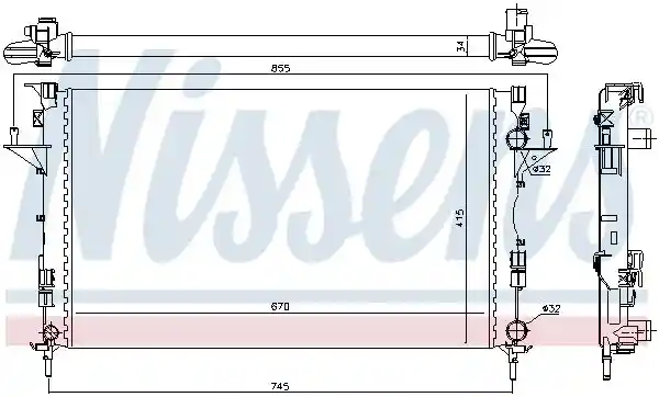 NISSENS 63816 NISSENS 63816