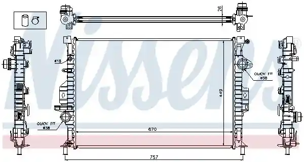 NISSENS 65615A