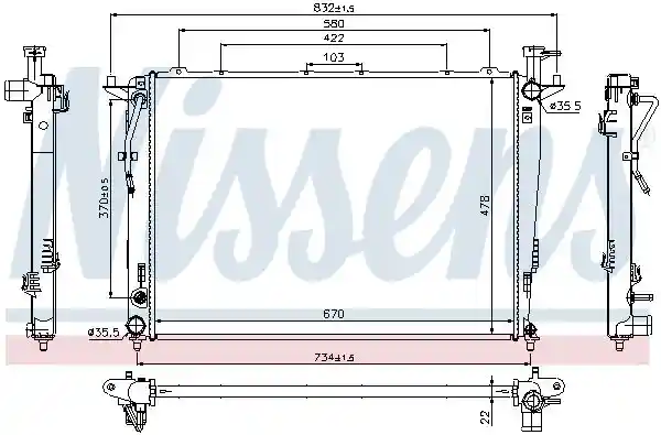 NISSENS 66781