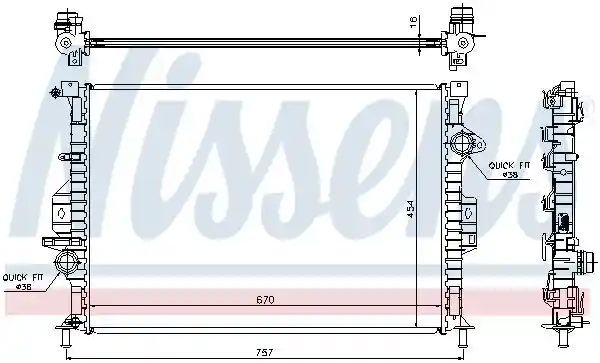 NISSENS 66857