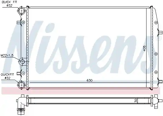 NISSENS 67322 NISSENS 67322