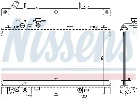 NISSENS 68550