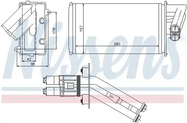 NISSENS 73368 NISSENS 73368