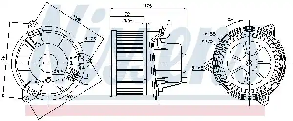 NISSENS 87122 NISSENS 87122