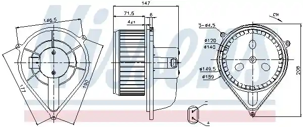 NISSENS 87128 NISSENS 87128