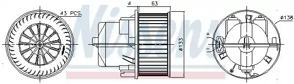 NISSENS 87223 NISSENS 87223