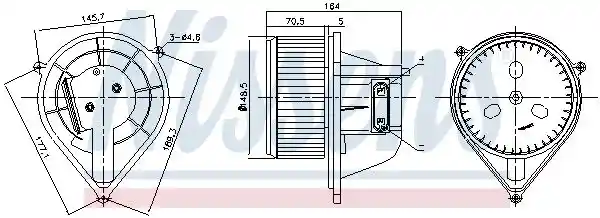 NISSENS 87241 NISSENS 87241