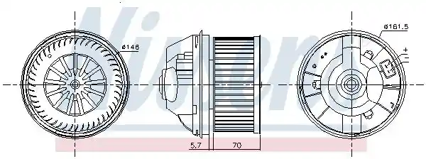 NISSENS 87245 NISSENS 87245