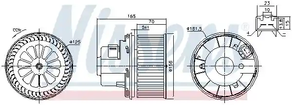 NISSENS 87499 NISSENS 87499