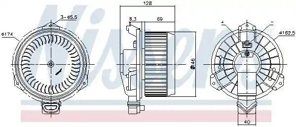 NISSENS 87723 NISSENS 87723
