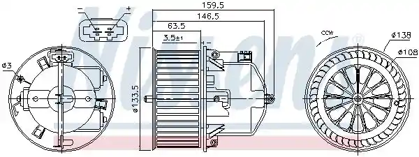 NISSENS 87761 NISSENS 87761