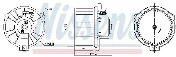 NISSENS 87796 NISSENS 87796