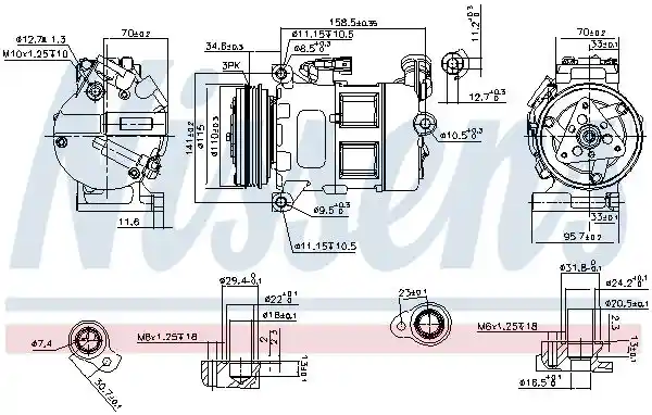 NISSENS 890062 NISSENS 890062