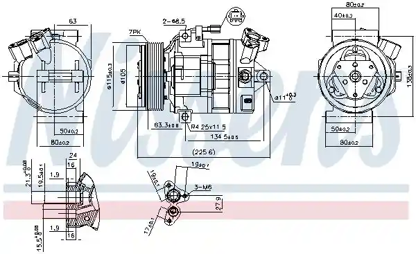 NISSENS 890138 NISSENS 890138