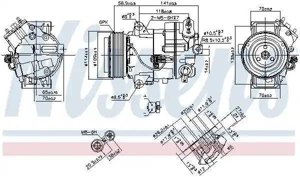 NISSENS 890263 NISSENS 890263