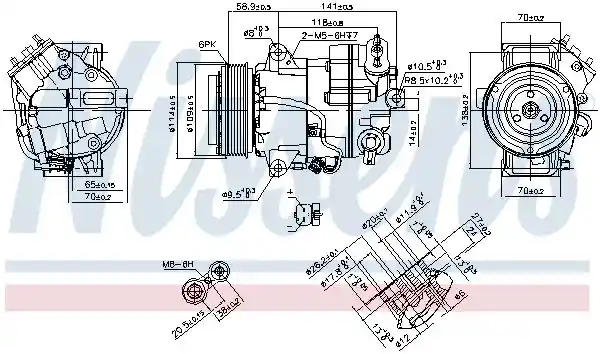 NISSENS 890267 NISSENS 890267