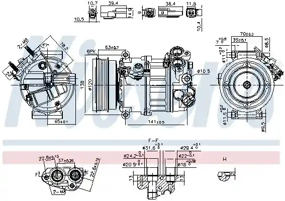 NISSENS 890593 NISSENS 890593